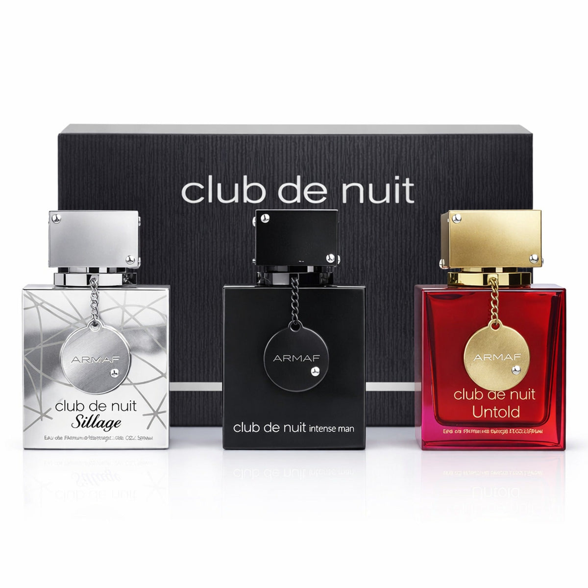 Estuche Armaf Club de Nuit x3