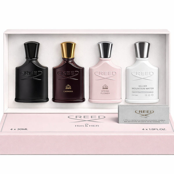 Estuche Creed Him & Her x4