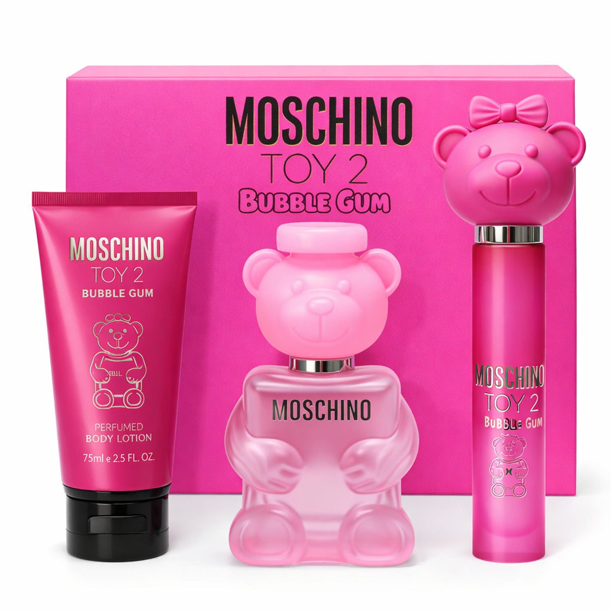 Estuche Moschino Toy 2 Bubble Gum x3